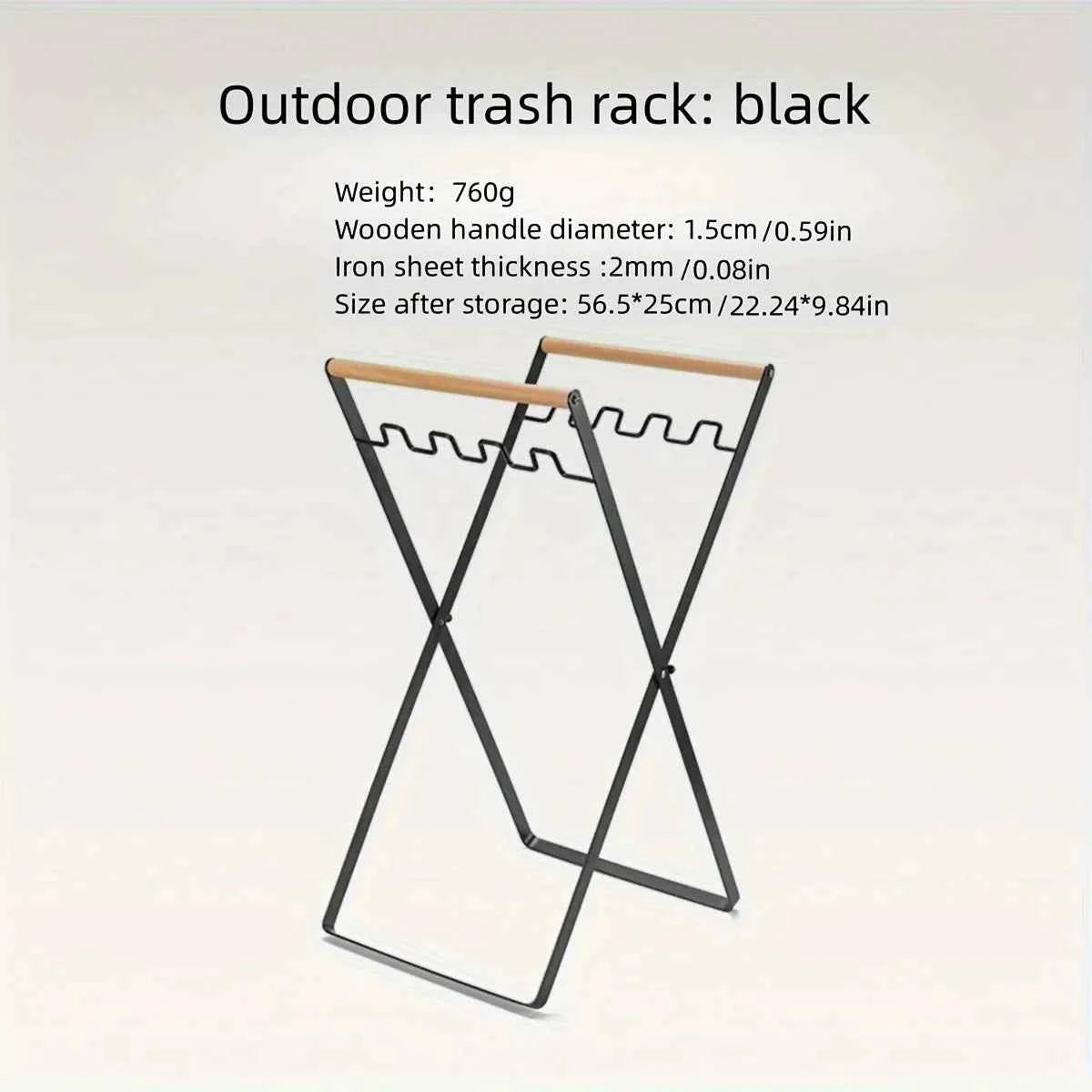 Foldable Kitchen Trash Holder