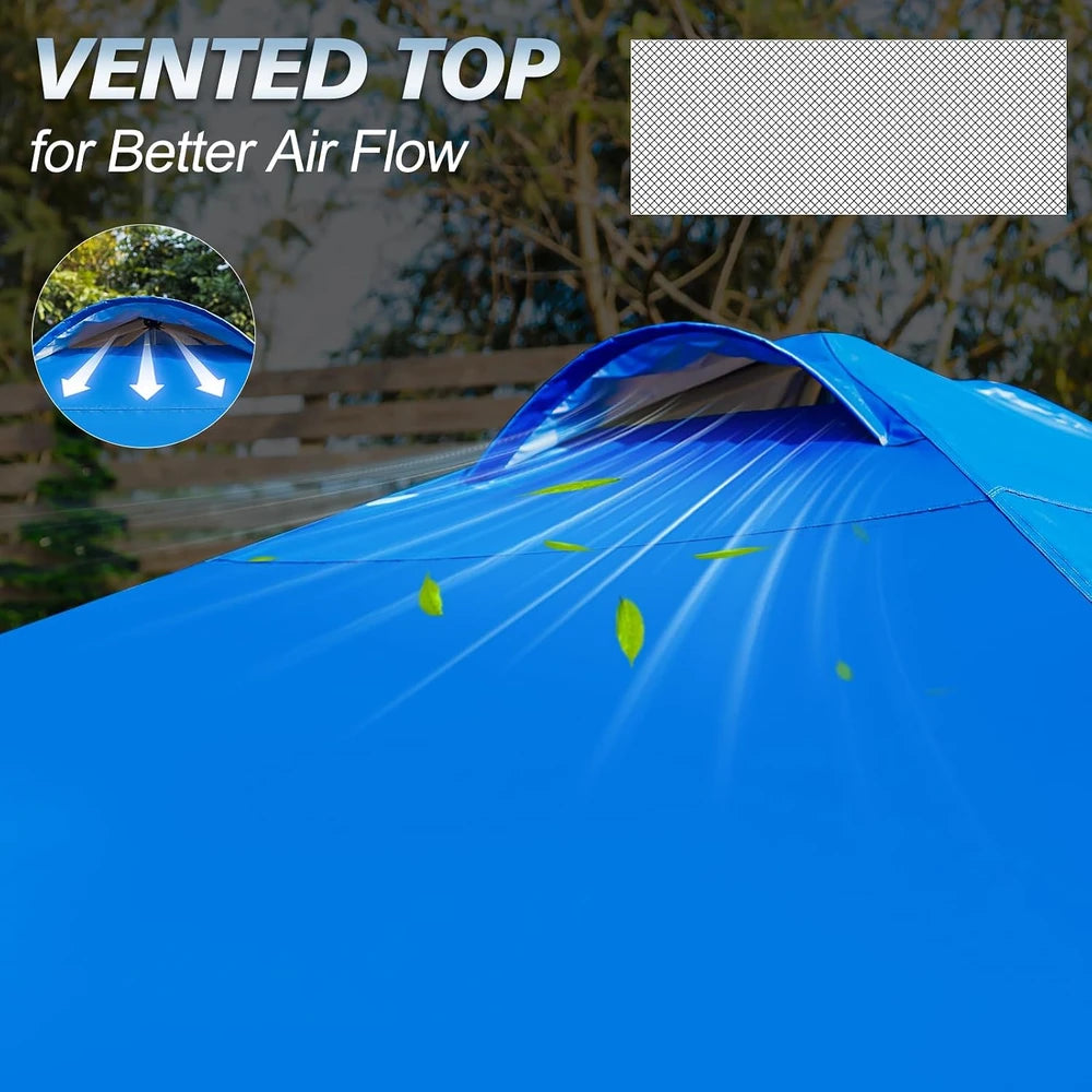 WEIZE 10x10 Pop Up Canopy Tent