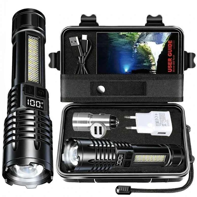 Rechargeable LED Tactical Flashlight