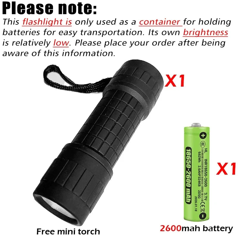 Rechargeable LED Tactical Flashlight