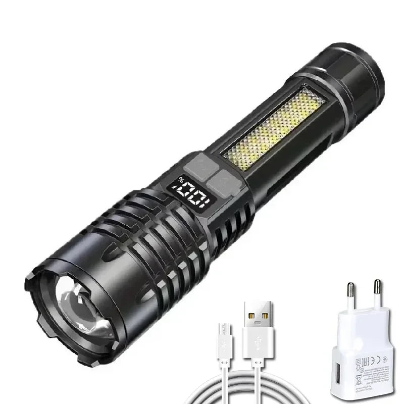 Rechargeable LED Tactical Flashlight