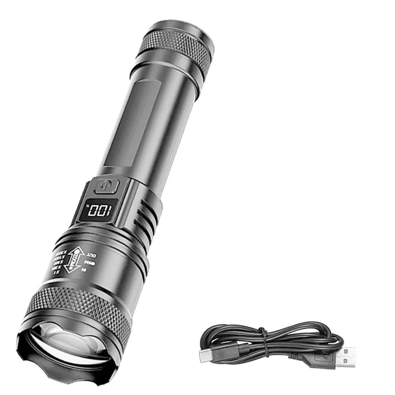 Rechargeable LED Tactical Flashlight