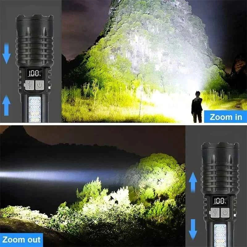 Rechargeable LED Tactical Flashlight