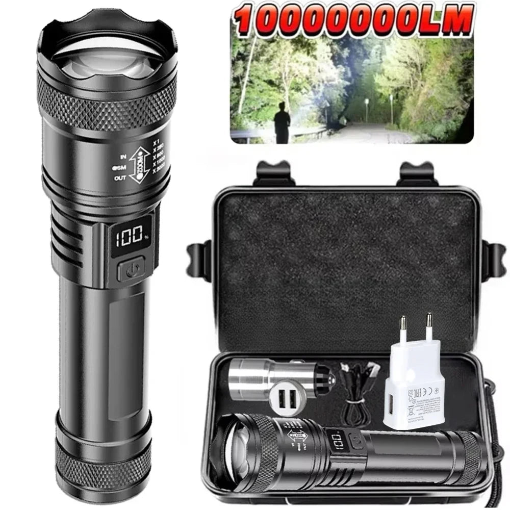 Rechargeable LED Tactical Flashlight