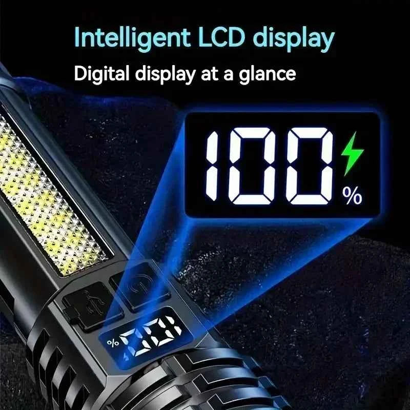 Rechargeable LED Tactical Flashlight