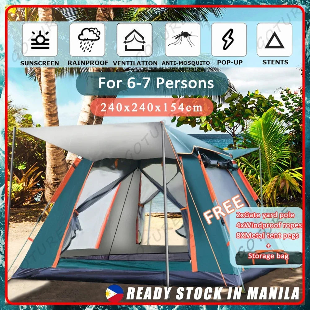 Tienda de Campaña Familiar Impermeable