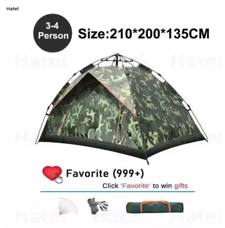 Tienda de Campaña Familiar Impermeable
