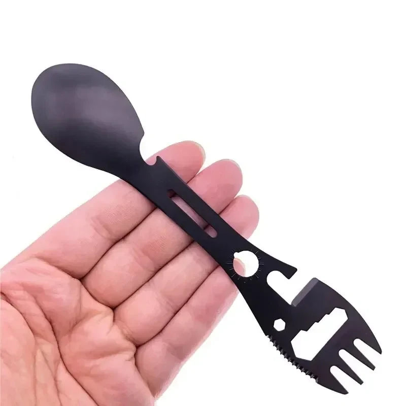 Cubiertos De Acero Inoxidable Para Acampar
