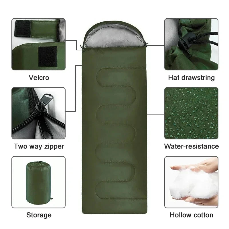 Saco de Dormir Impermeable para Camping