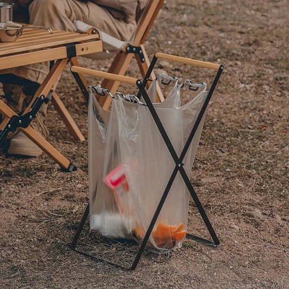 Foldable Kitchen Trash Holder